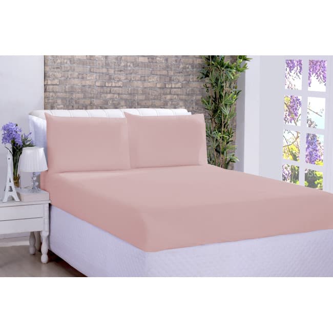Lençol Avulso com Elástico Queen Microfibra Liso