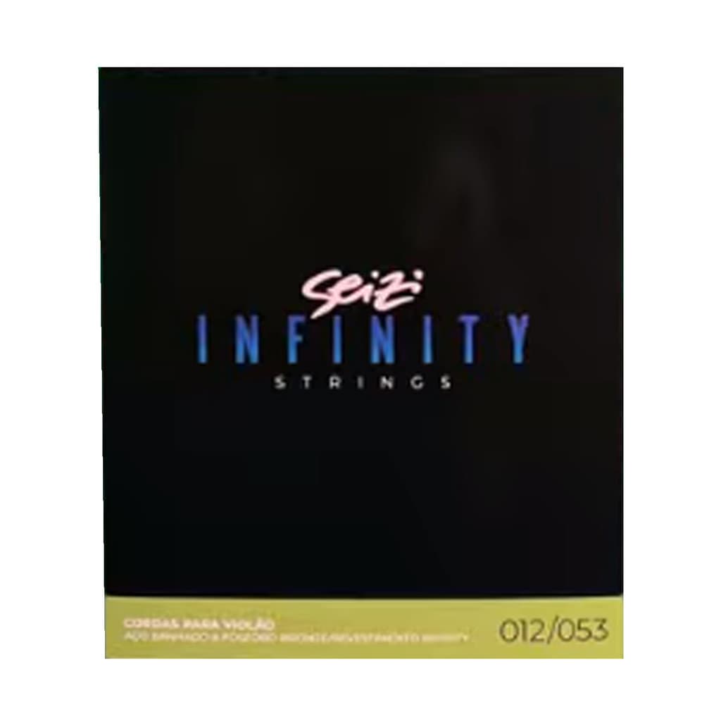 Encordoamento Para Violão Aço Seizi Infinity .012 Phosphor