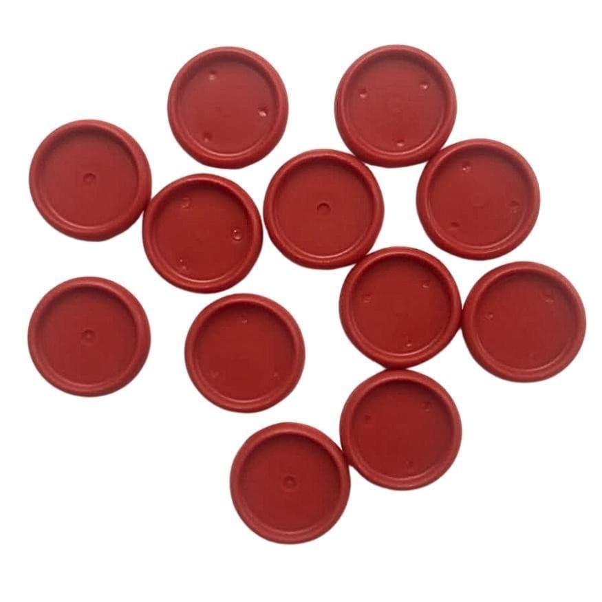 Disco Para Caderno Inteligente 24mm Vermelho Marpax 12un