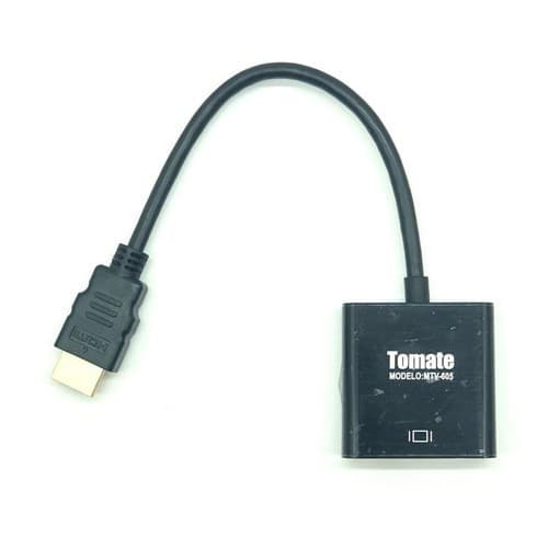Conversor Adaptador De Vídeo Hdmi Para Vga - Mtv-605 Tomate