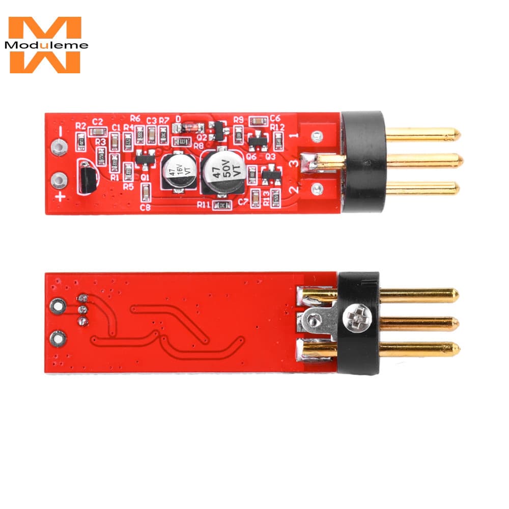 Módulo Amplificador De Gravação De Microfone Condensador De Diafragma Grande Fantasma De 48V Placa De Circuito DIY