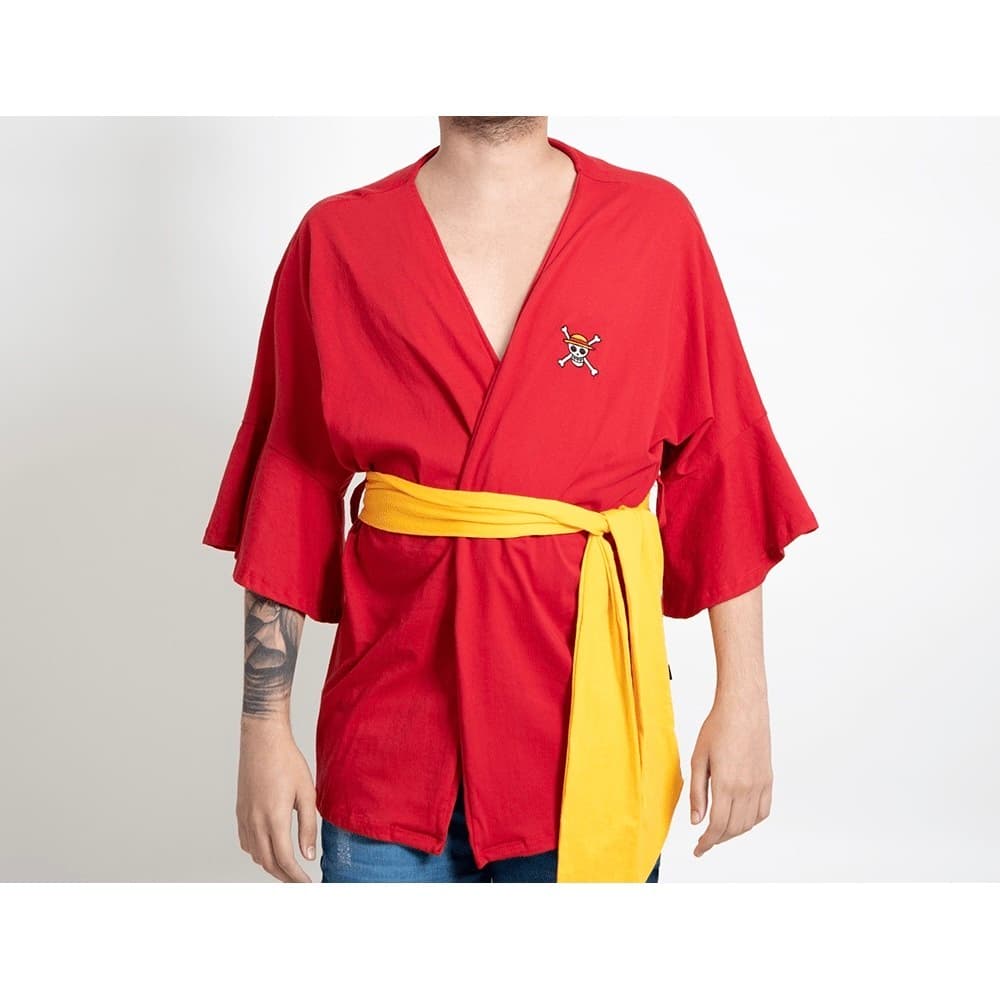 Manto Capa - One Piece Luffy Cosplay