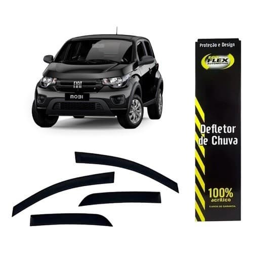 Defletor Calha de Chuva Mobi 2016 a 2026 4 Portas Ecoflex