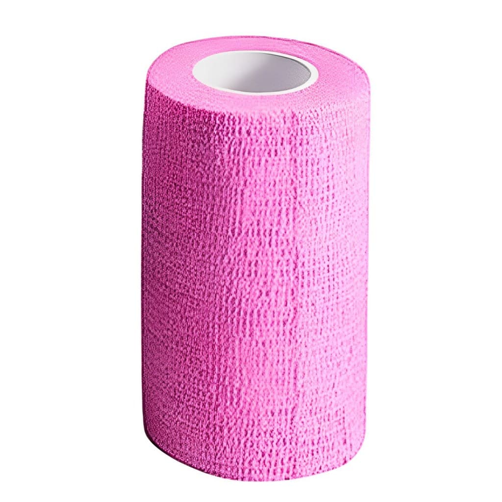 Bandagem 10cm x  4,5mt - Lisa Rosa