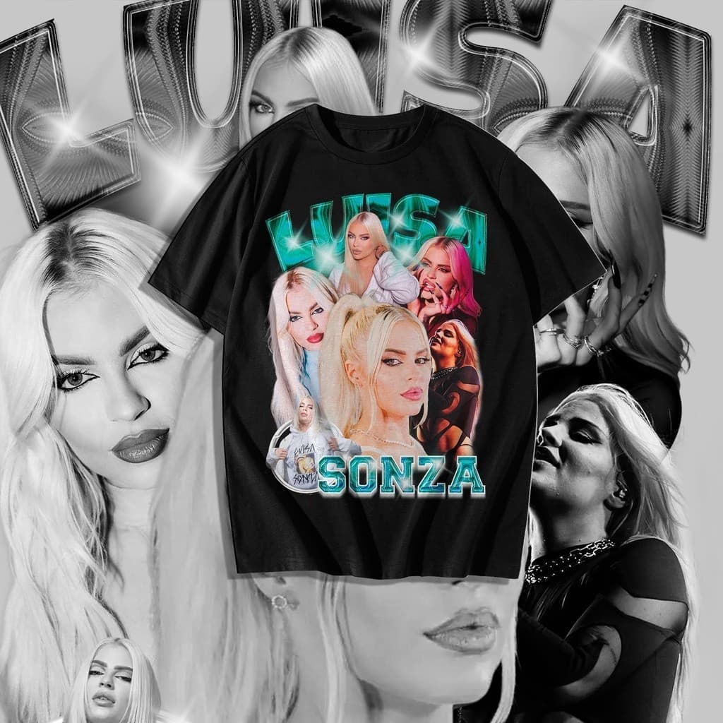 Camisa Camiseta Feminina Artista Luiza Sonza Cantora Influencer Da Moda Unissex