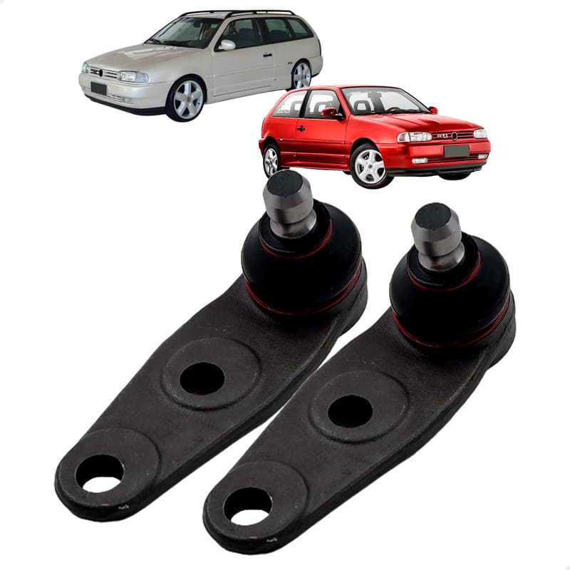 Par Pivô Bandeja Posição Inferior Volkswagen Gol G2 Parati G2 1994 1995 1996 1997 Direção Mecânica