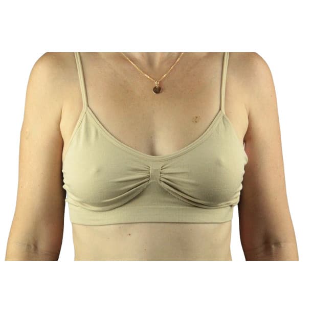 Sutiã top Confortavel Sem Costura Liso Basic+