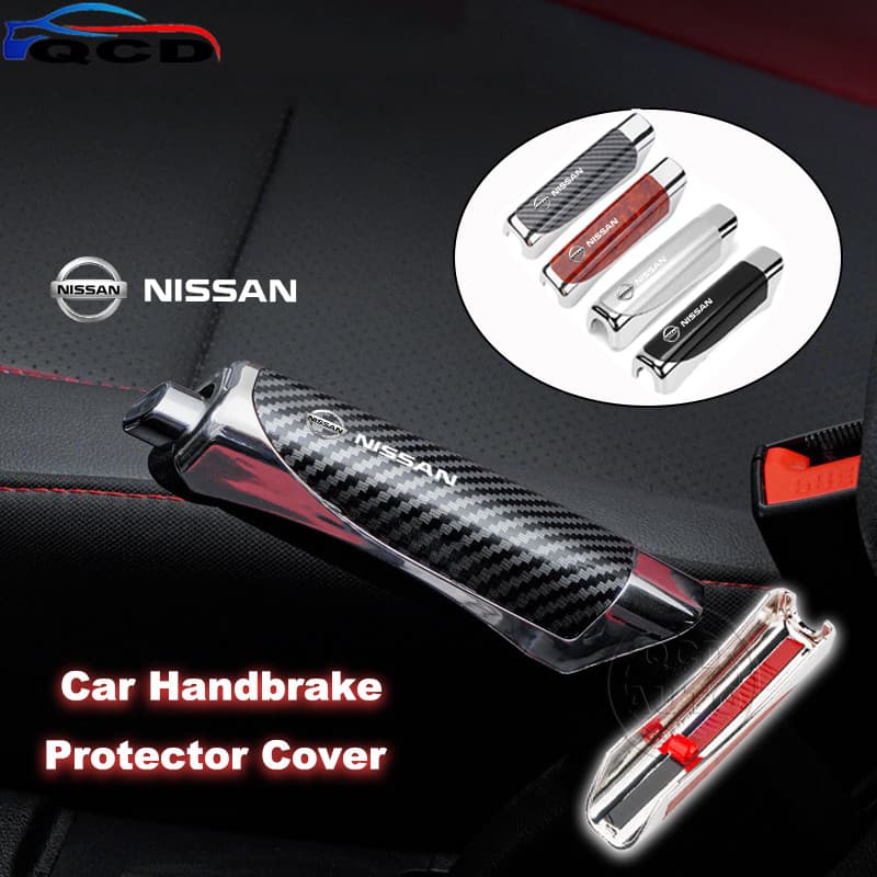 Nissan Capa De Freio De Mão Do Carro Antiderrapante Alça Automática Alavanca Boot Protetor Acessórios Para Kicks Versa T