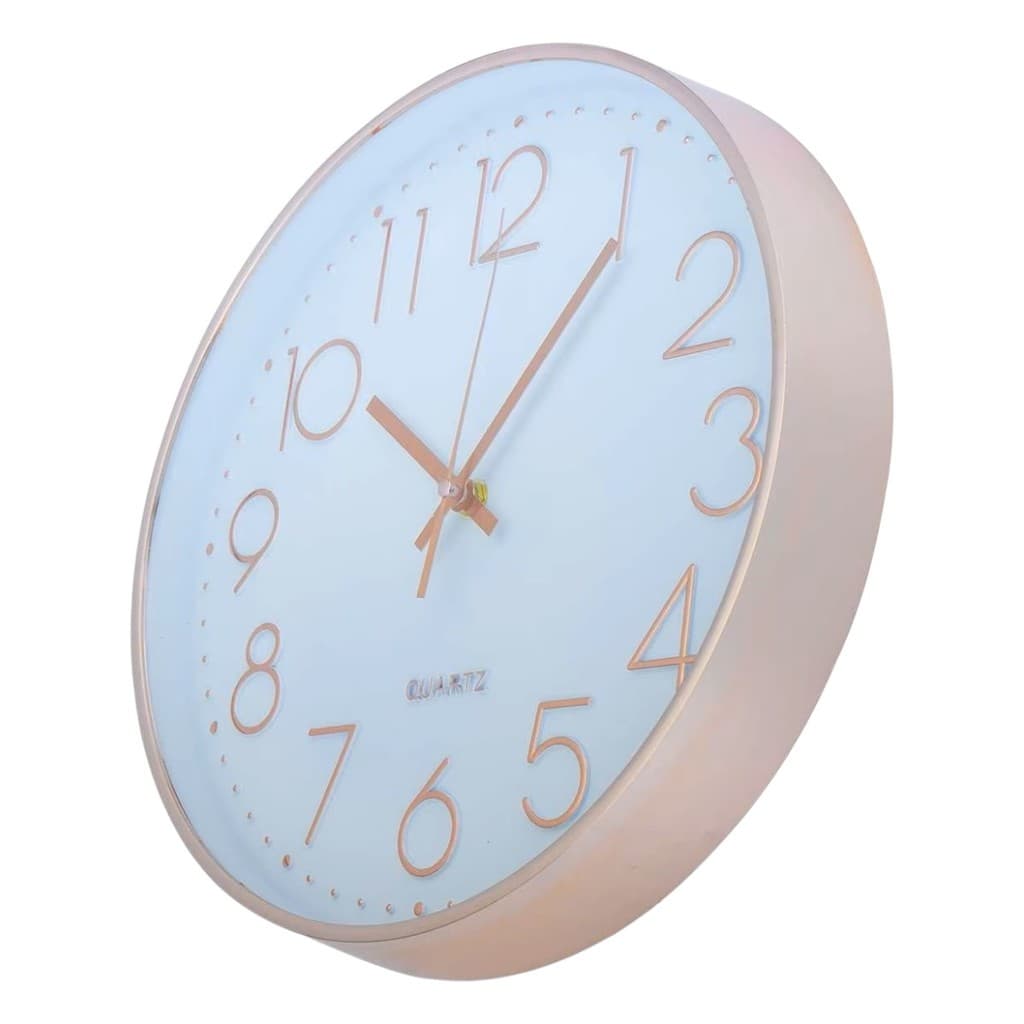 Relógio de Parede Decorativo 25cm Silencioso Escritório Casa Envio Imediato