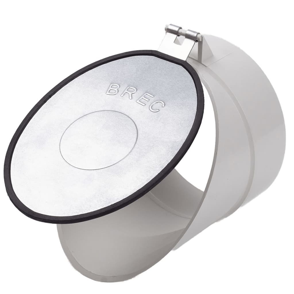 Válvula De Retenção Esgoto Ponteira Metal 100mm 4'' BREC