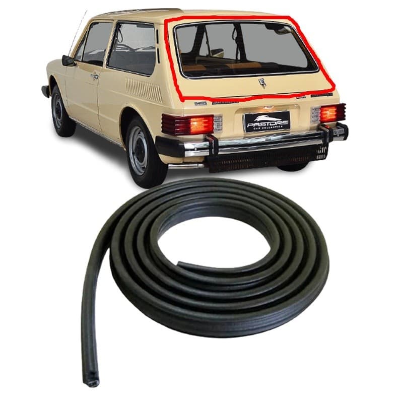 Borracha Vedação Porta Malas Volkswagen Brasilia Chevette Caravan Opala Variant