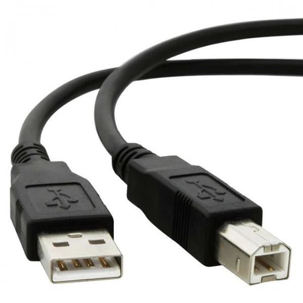 Cabo Usb 2.0 - Usb A Macho + Usb B Macho 2.0 - 2m - Preto
