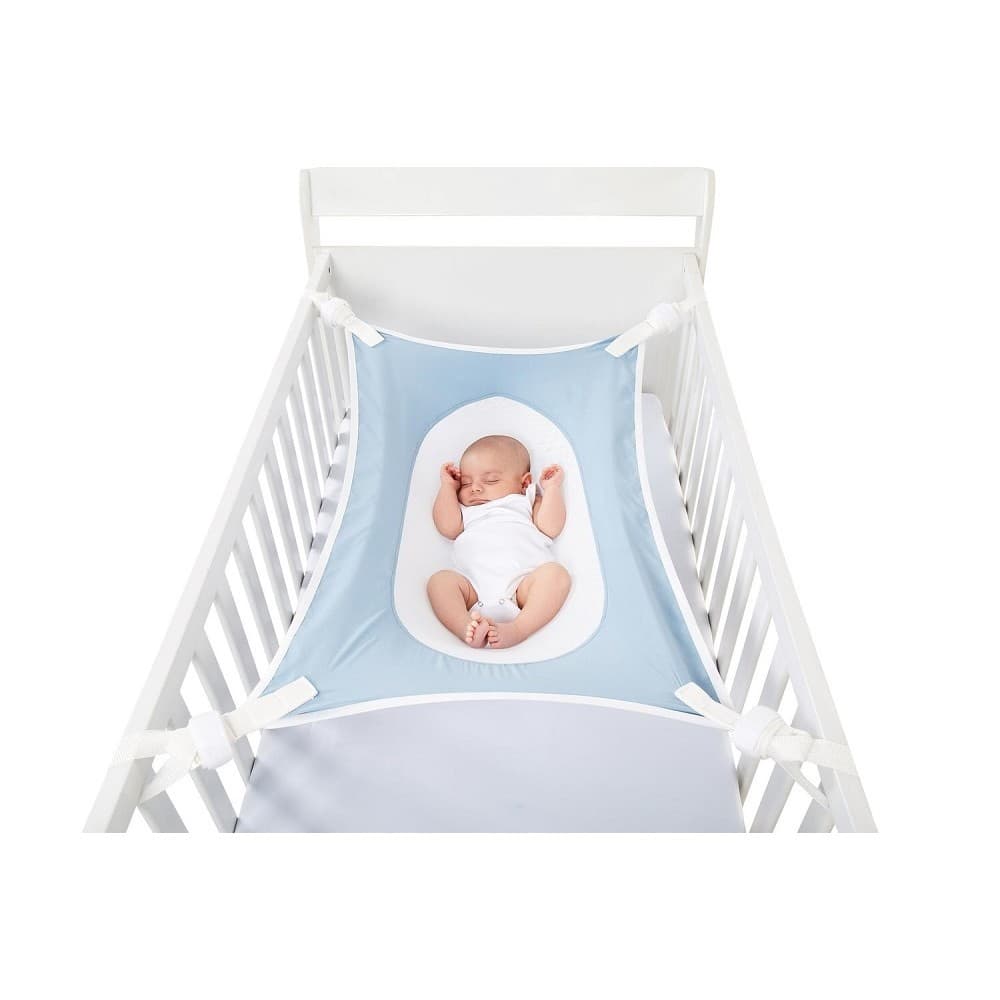 Rede Para Berço Primeiro Sono Azul Claro Baby Pil