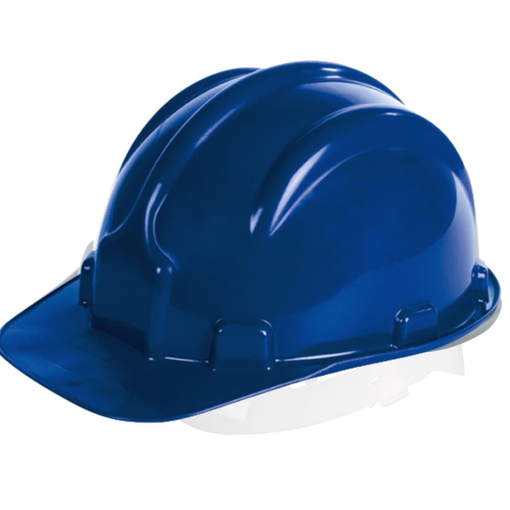 CAPACETE PARA OBRA SEGURANÇA INMETRO CA AZUL ALTA QUALIDADE