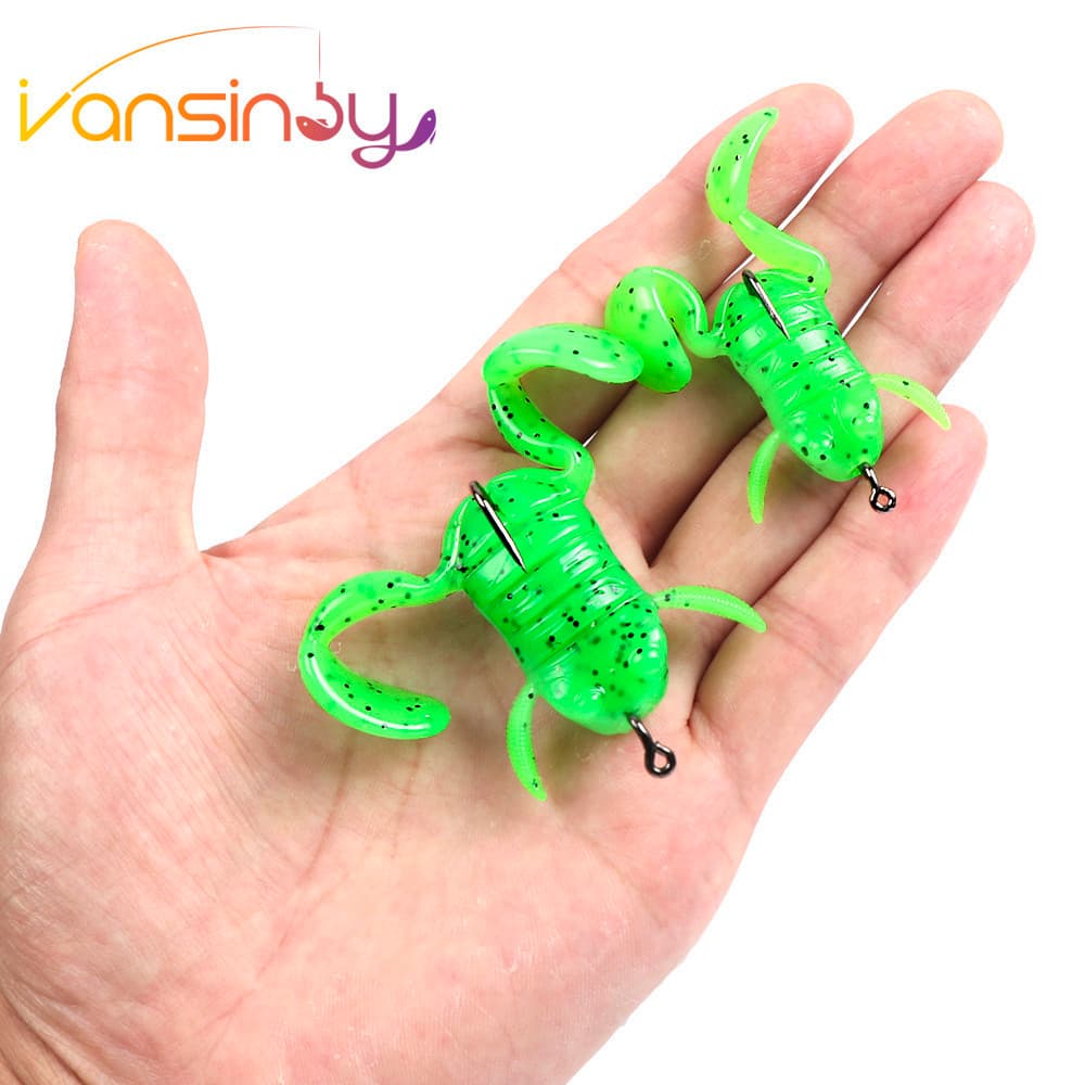 1pcs Isca De Pesca Salto Suave 5g/8g Topwater Lure Com Anzol De Manivela