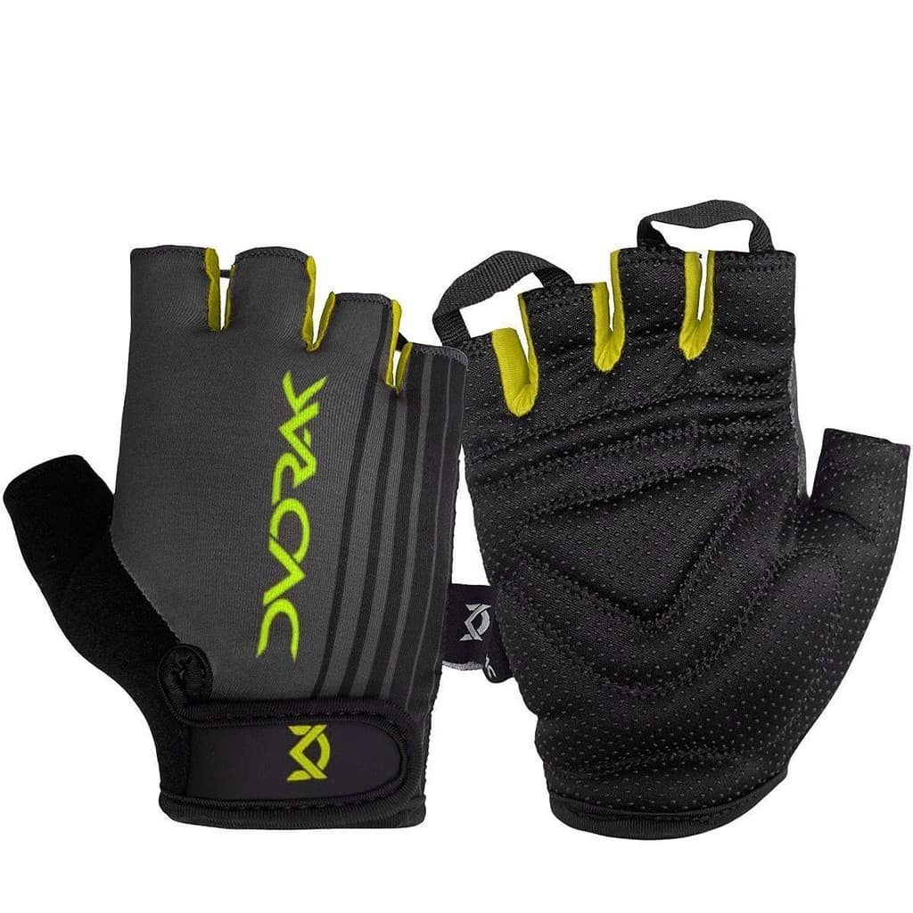 Luva de Ciclismo Dvorak Racing Amarela