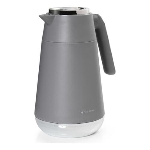 Garrafa Térmica 1l Sassari Cinza Para Chá Café Termopro