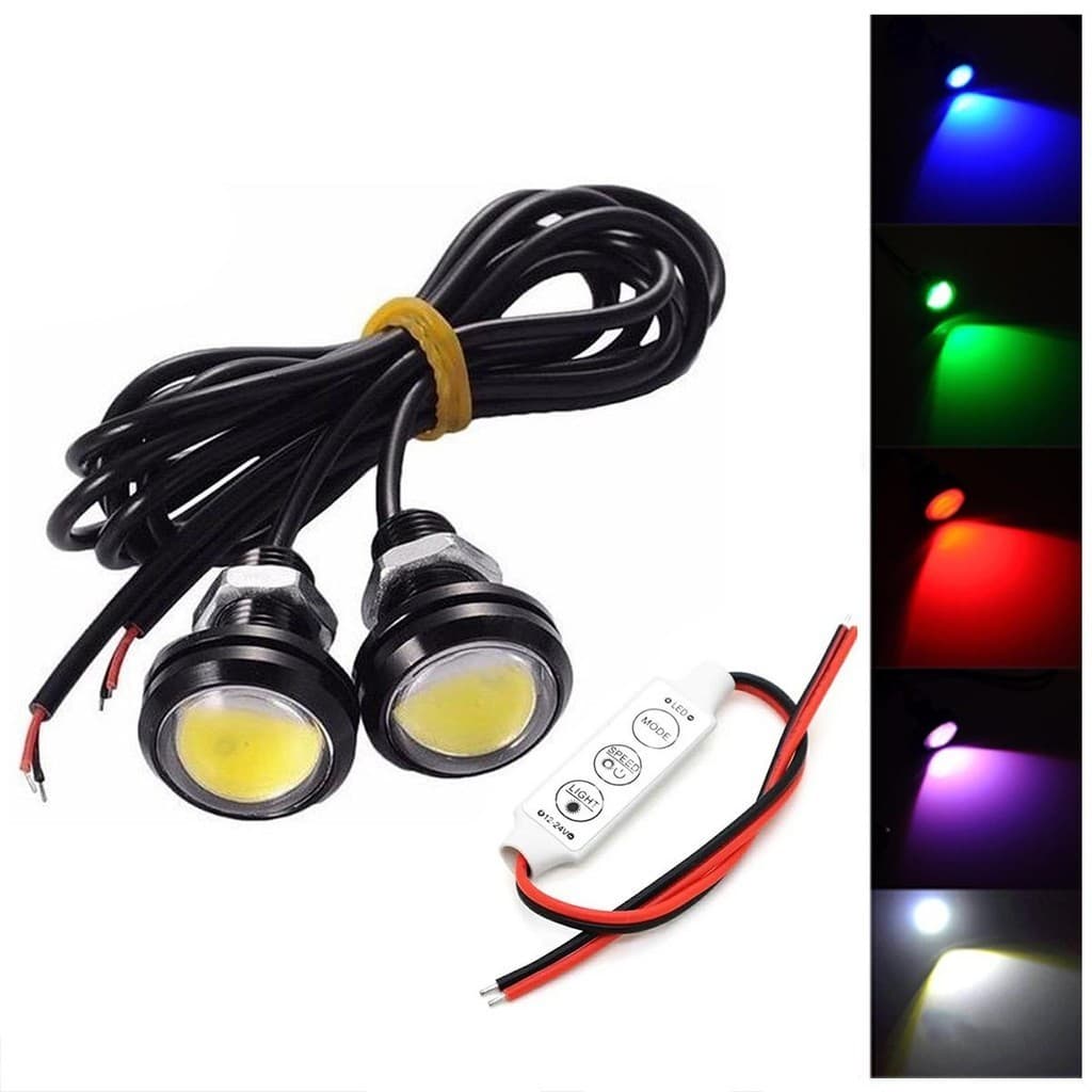 Led Strobo Olho de Gato Aguia + Central Controladora 12V