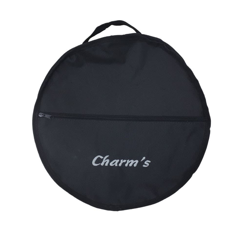 CAPA BAG PANDEIRO 10 POLEGADAS SIMPLES NYLON COM ALÇA E BOLSO REFORÇADO BOLSA RESISTENTE ESTOJO