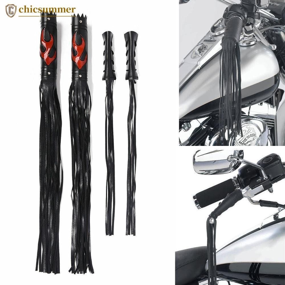 CHICSUMMER 1par Motocicleta Guidão De Borla De Franja Capa De Aperto Alavanca Decoração De Franjas Universal D5L2