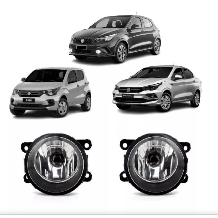 Farol Milha Neblina Fiat Argo Cronos 2018 / 2022 Mobi 2017 / 2022