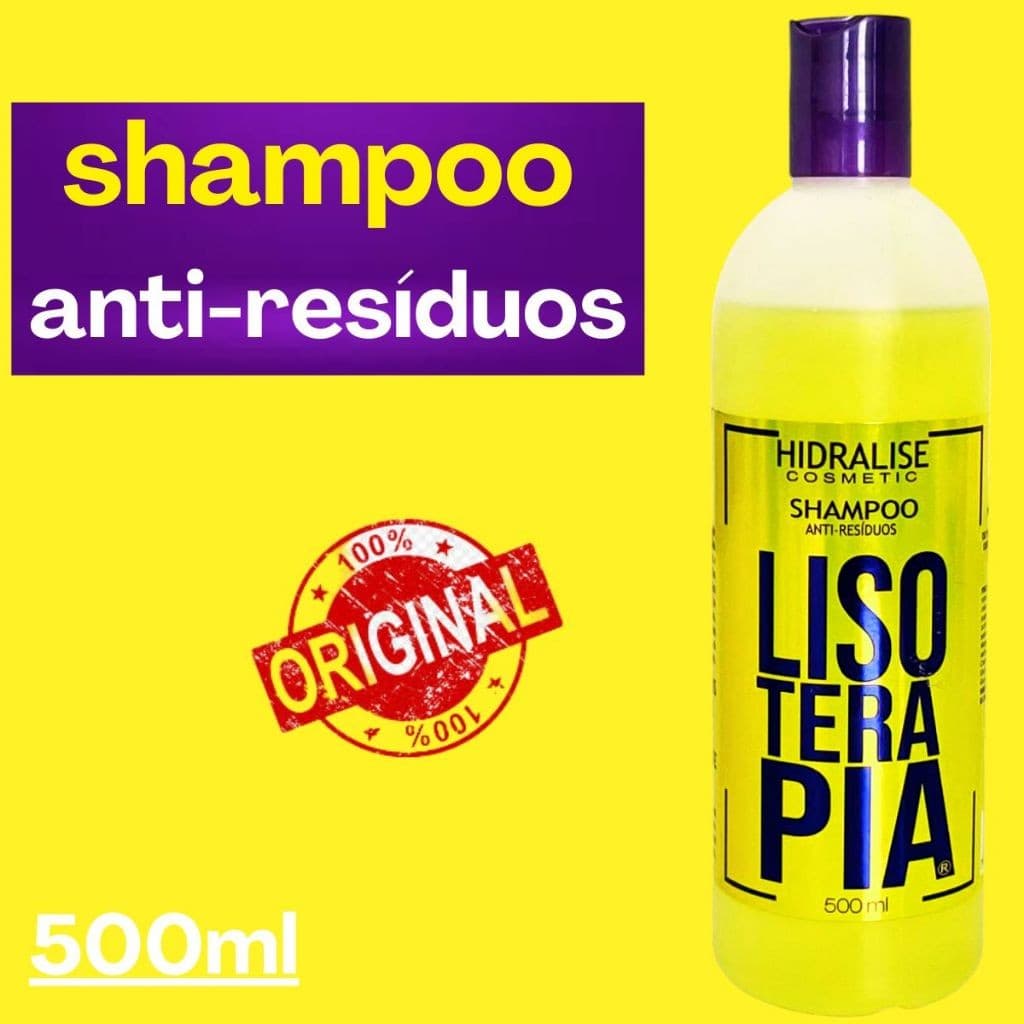 Shampoo Antirresíduos Lisoterapia Hidralize 500ml