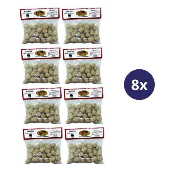 Kit 8 Un Ração Seca Labina p/ Roedores em Geral Rói Rói 250g
