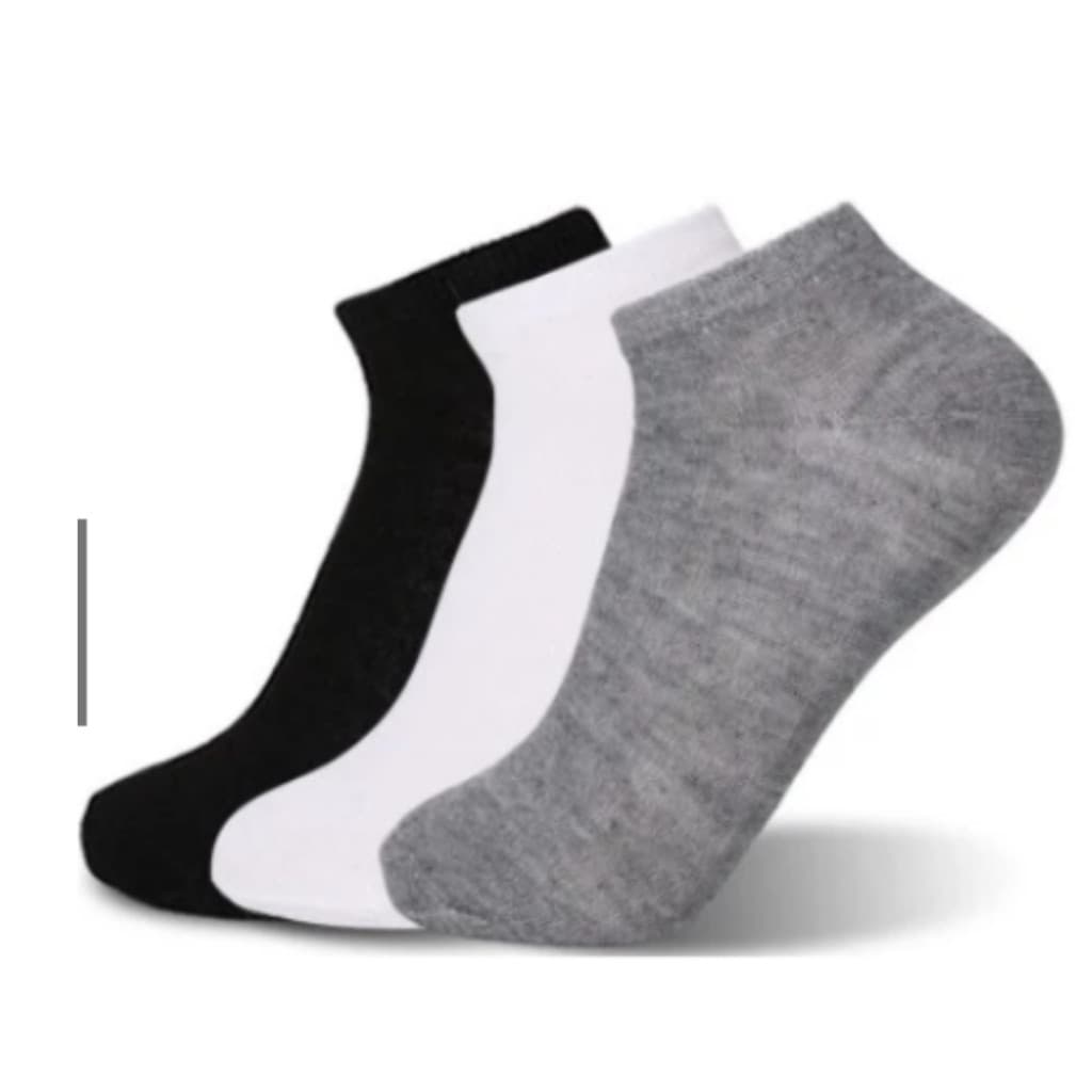 KIT 24 PARES MEIA CANO BAIXO MASCULINO FEMININO