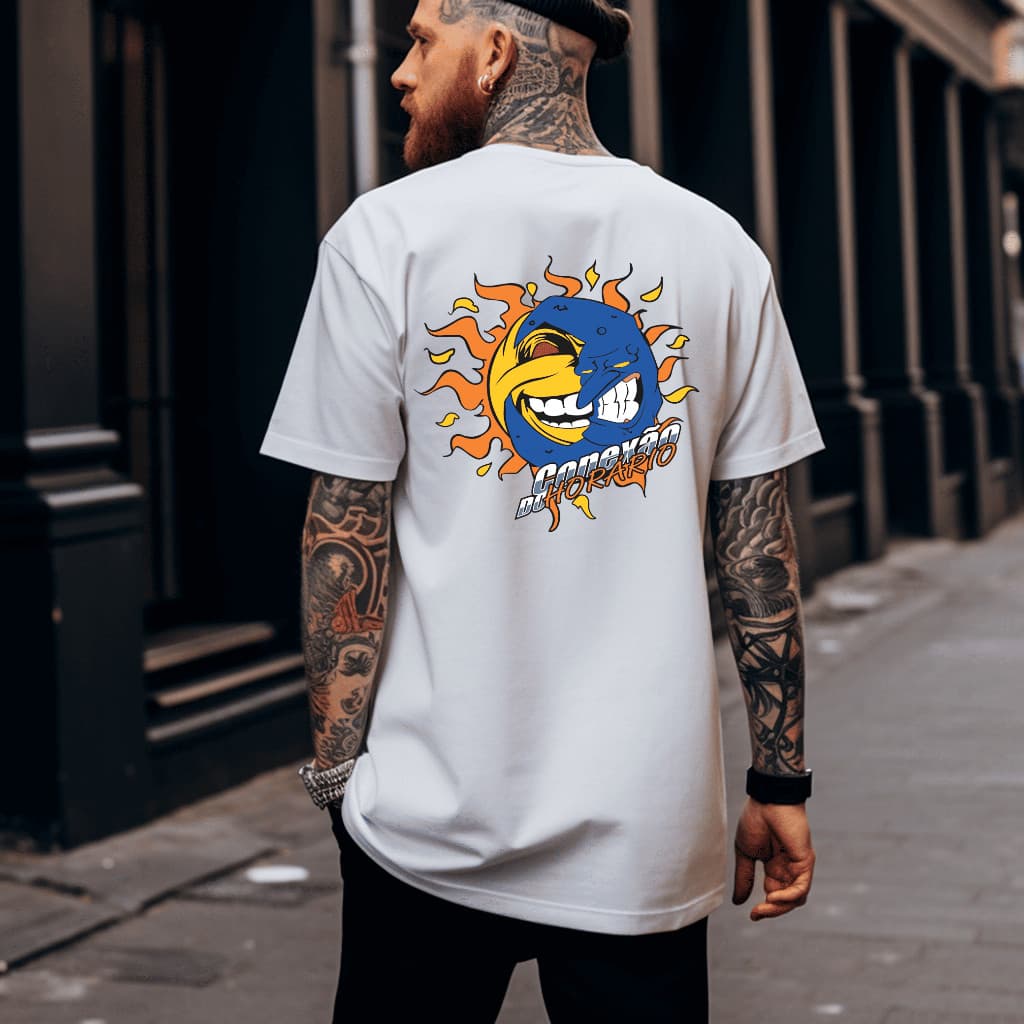 Camisa Camiseta Conexao Sol Lua Algodão Premium Moda Verao