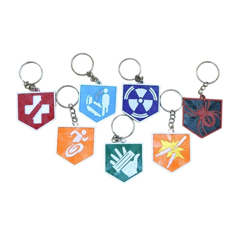 Chaveiros Perks Call of Duty - Zombies