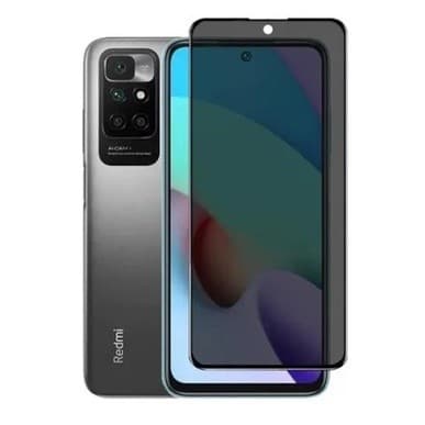 Película de vidro 3D Privativa Anti Spy Redmi 10 / Redmi 10A / Redmi 10C