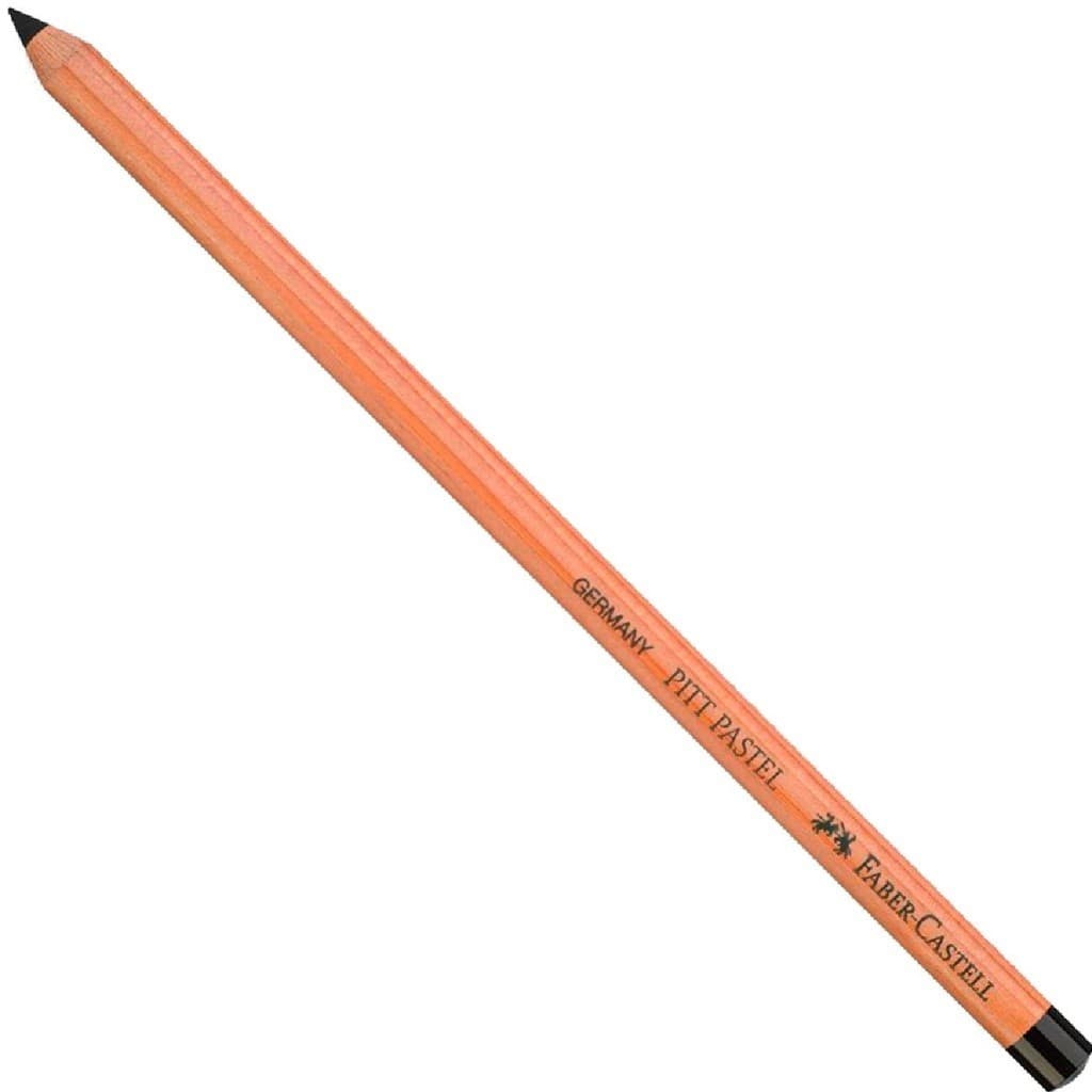 Lápis de Cor Faber-Castell Pitt Pastel Seco 199 Preto