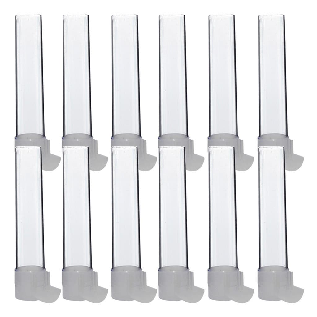 Bebedouro Similar Reto 20ml Passaros Aves - Jel Plast - 12 unidades