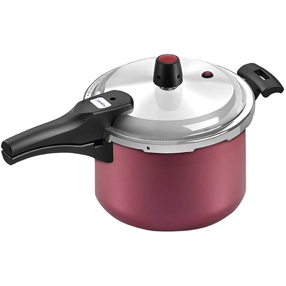 Panelux Panela de Pressão Fechamento Externo 4,5L Cereja Premium