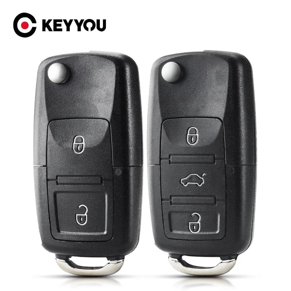 Carcaça Chave Canivete Volkswagen Vw Gol Fox Polo Spacefox Voyage G5 G6 G7 2/3 Botões