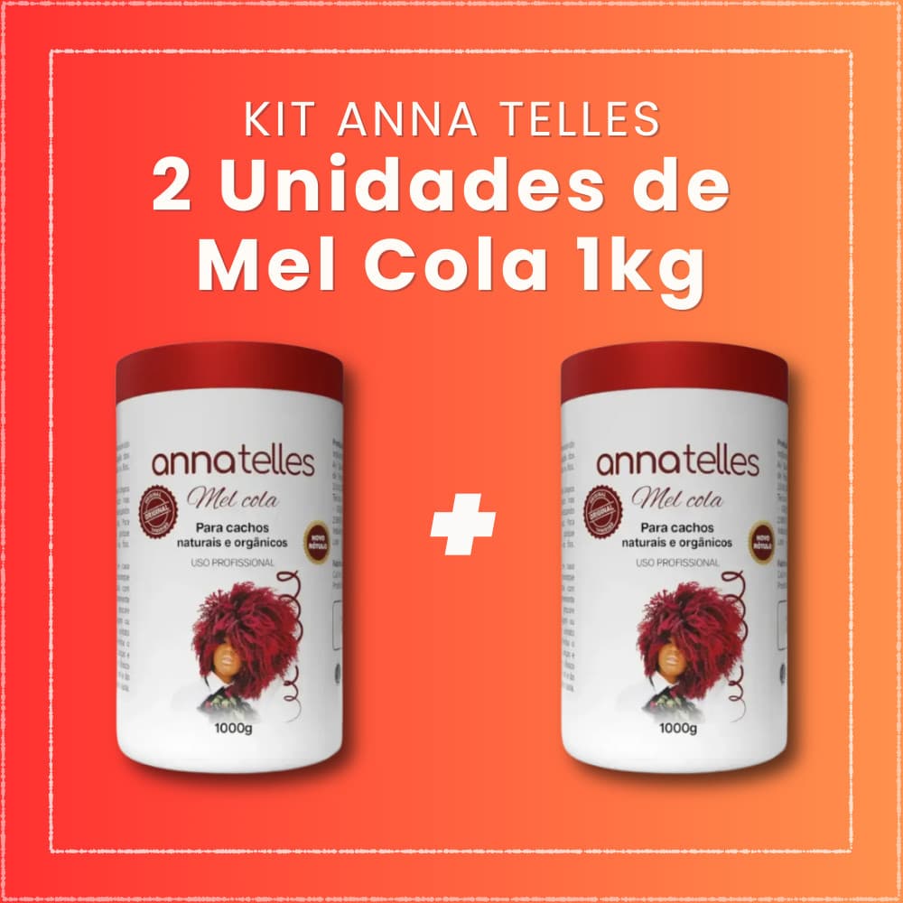 Kit Mel Cola Anna Telles com 2 unidades 1kg