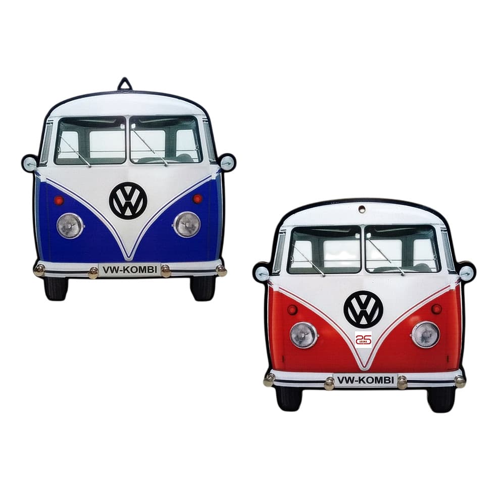 Quadro Placa Porta Chave Kombi Retrô Decorativo Mdf 9600
