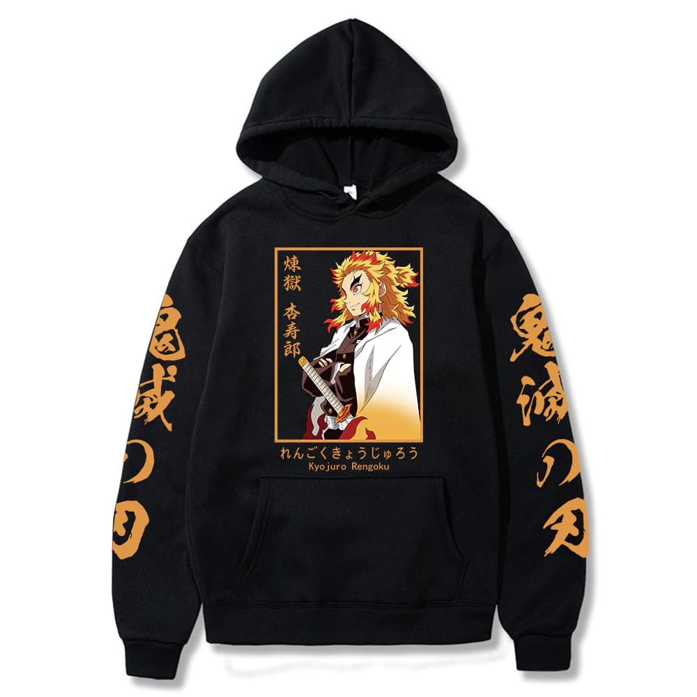 Blusa Moletom Kimetsu No Yaiba Rengoku Boy Anime Mangá