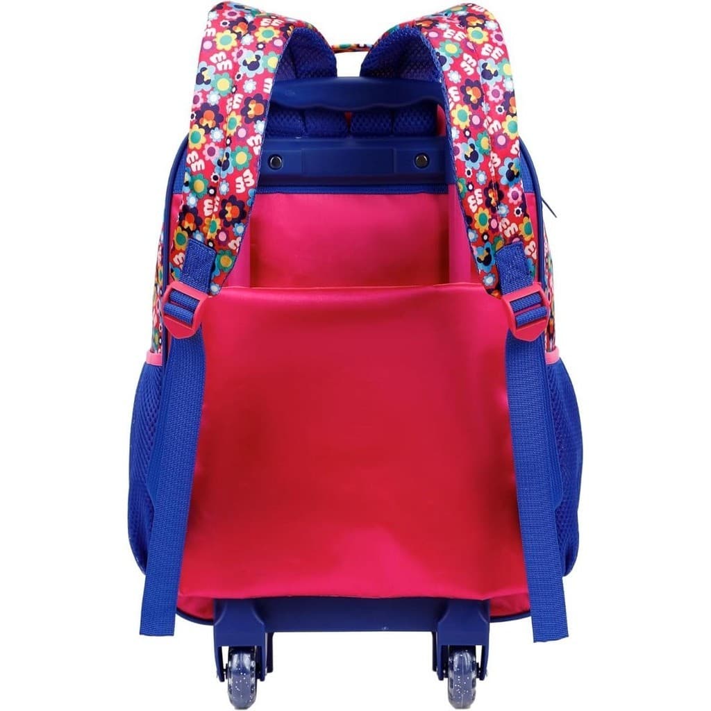 Mochila Escolar Minnie e Margarida Disney com Rodas - Xeryus