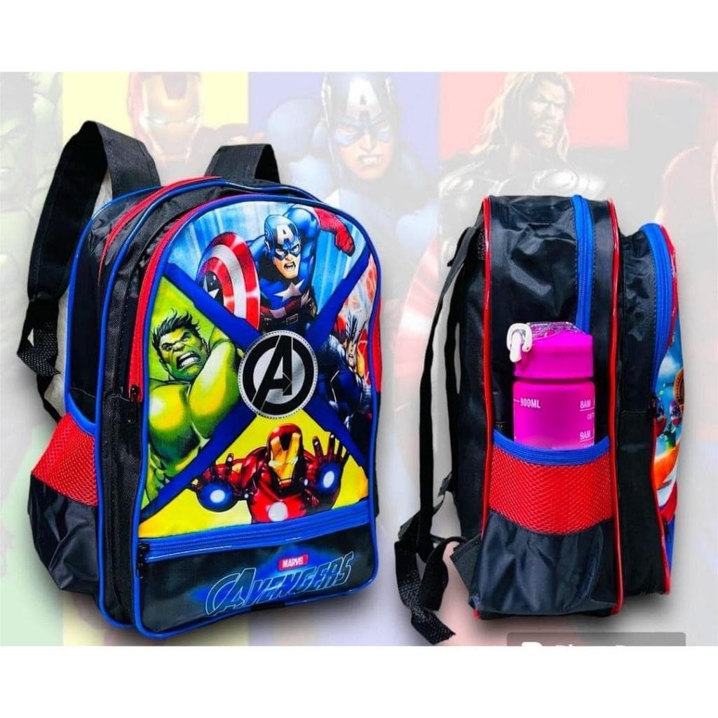 mochila infantil de personagen menino avengers TOP