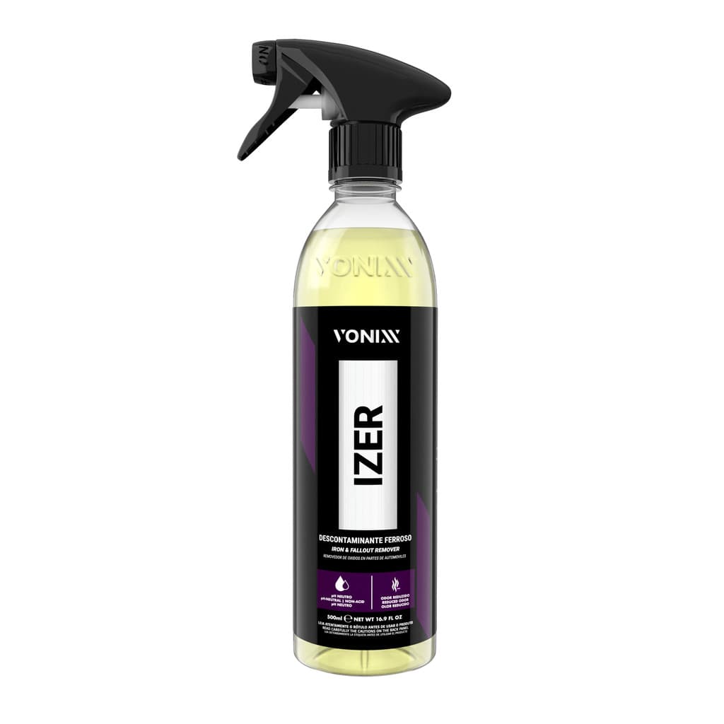 Descontaminante Ferroso Izer 500ml Limpa Rodas Remoção De Ferrugem Uso Automotivo