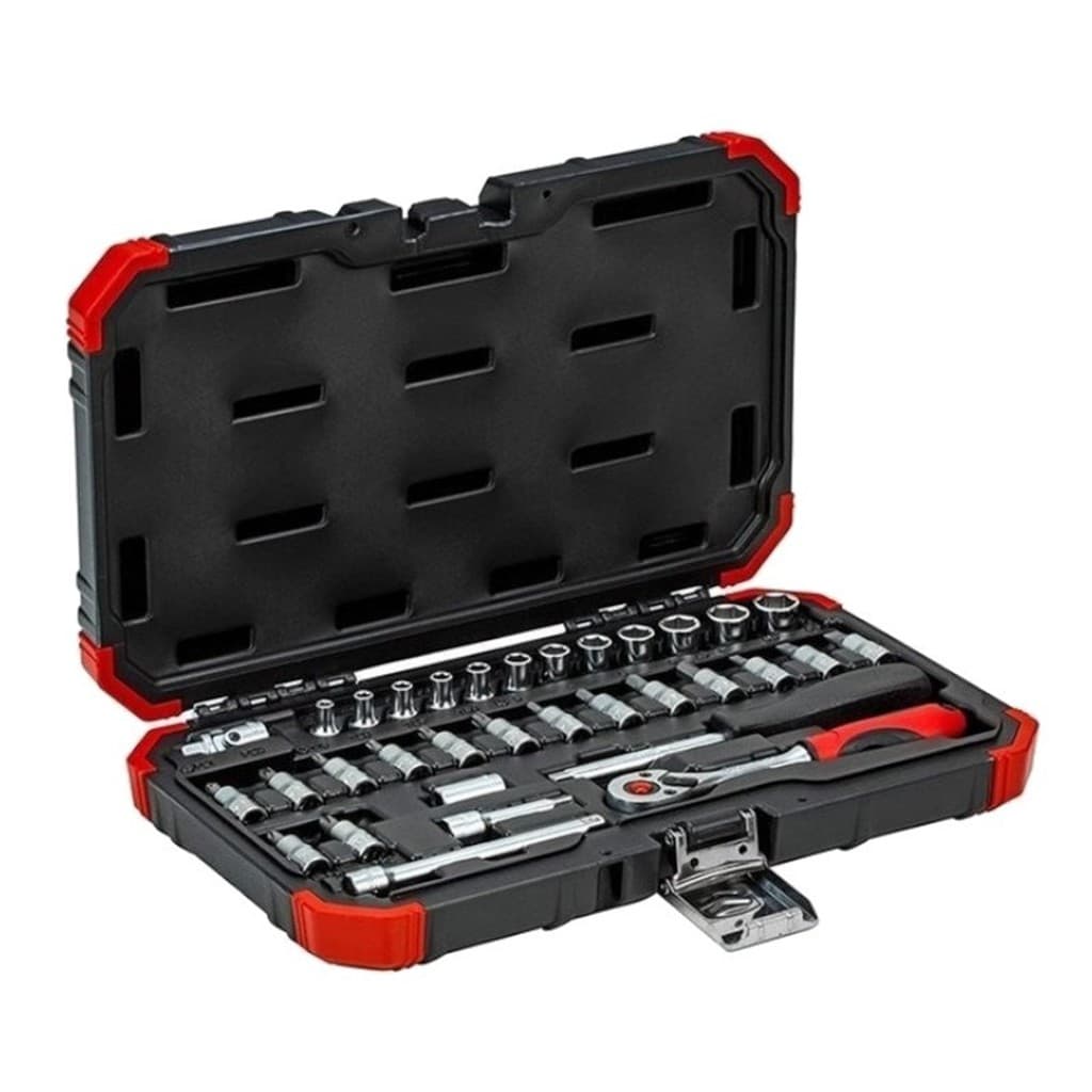 Jogo de Soquete e Acessórios 14" 33 Peças com Maleta Gedore Red R49003033