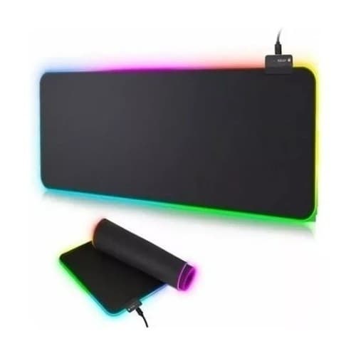 Mouse Pad Gamer B-max Rgb 80x30cm Preto 4mm