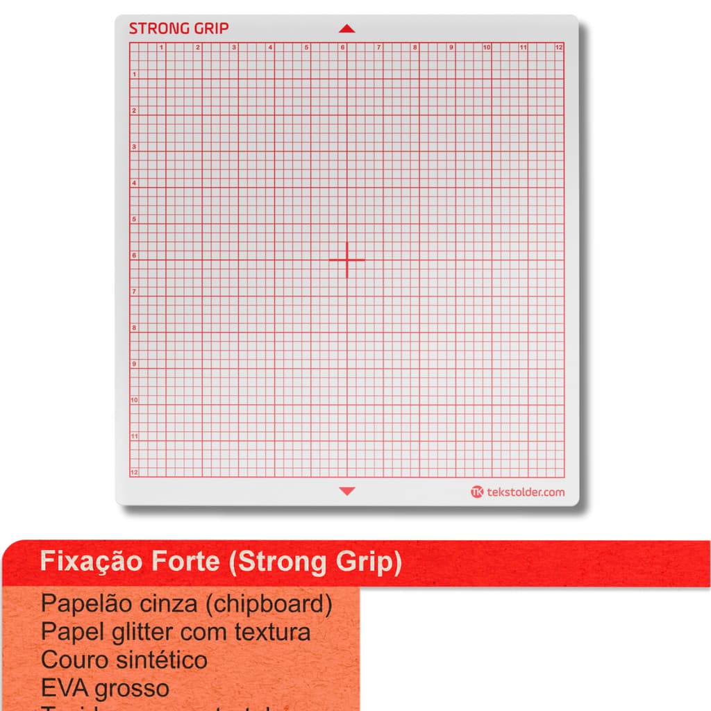 1 Base de Corte 30x30 Cola Forte Tekstolder Para Silhouette Cameo EVA Feltro Tecido Couro