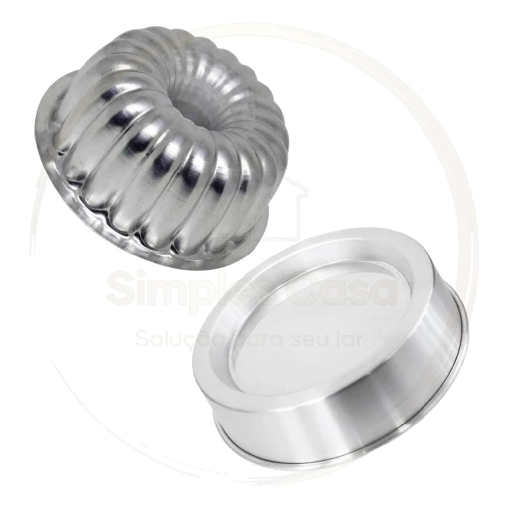Kit Profissional 2  Formas Bolo Suíça 2 (20x8cm) + Piscina G