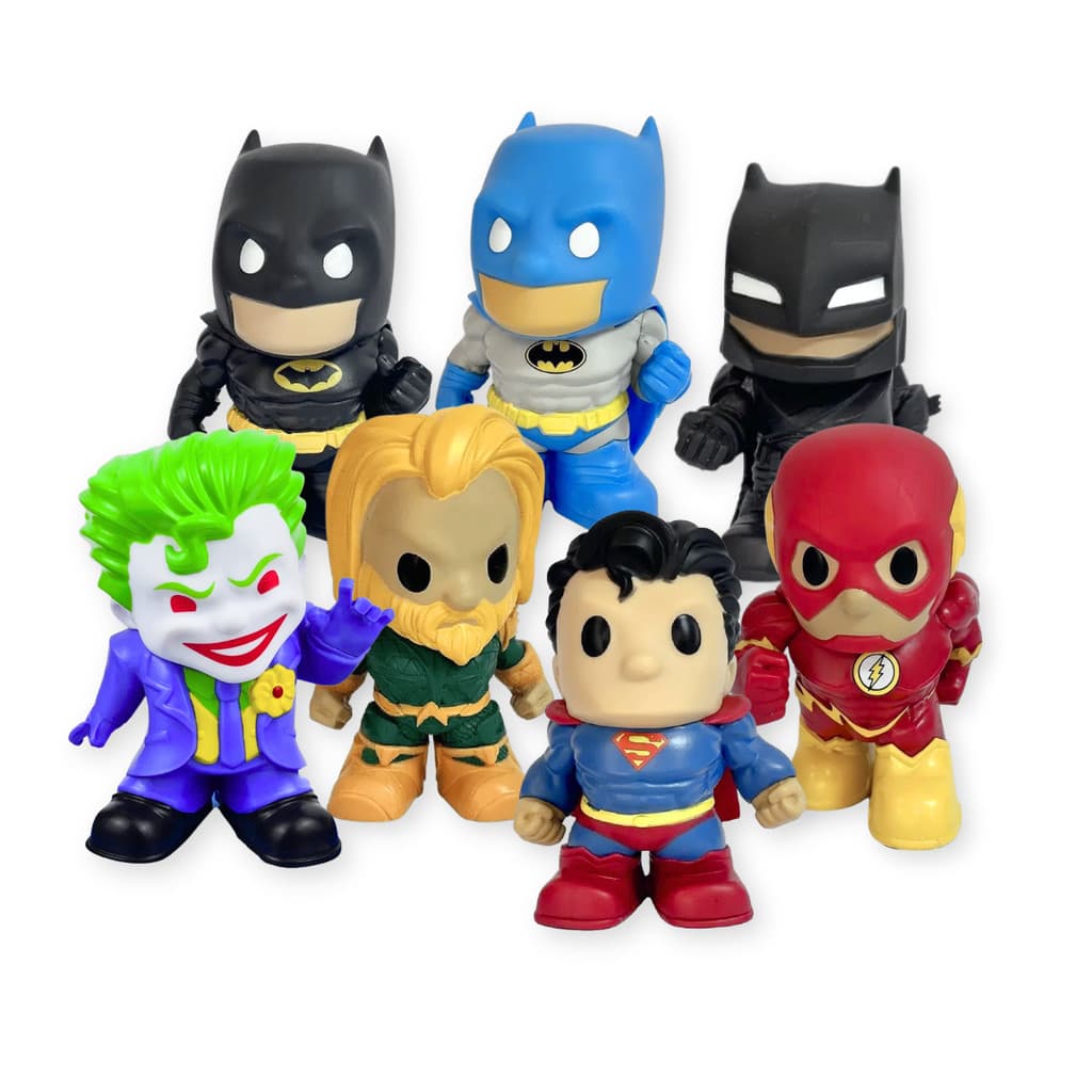 Bonecos Heróis DC Ooshies Colecionáveis 10cm