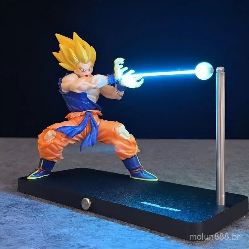 2026Dragon Ball Son Goku Night Light Anime Touch Kamehameha MagneticCreative Desk Decoraço Legal Modelo Boneca Meninos