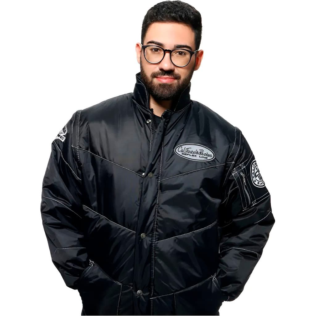 Jaqueta California Racing Refletiva Masculina Original