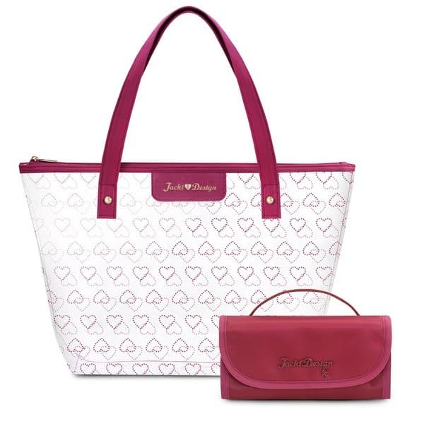 Kit Bolsa Transparente + Necessaire Rocambole