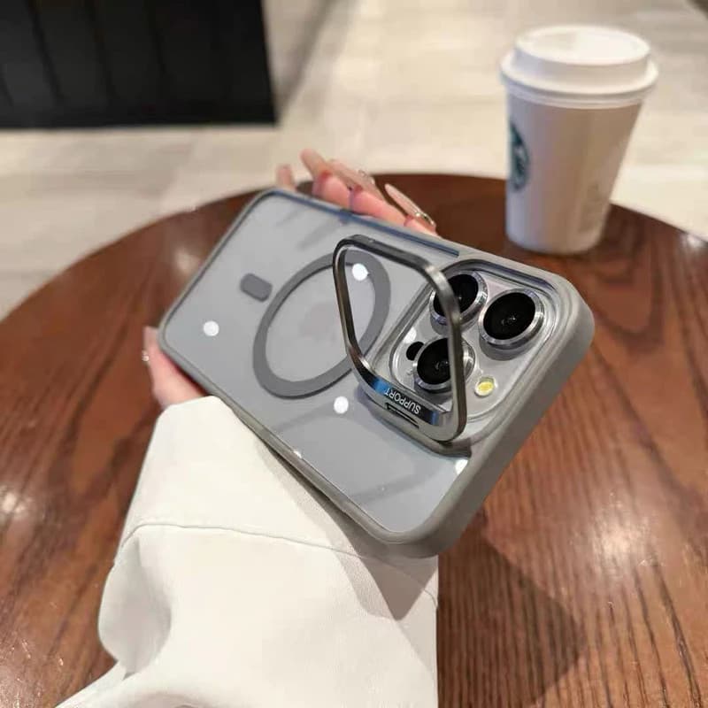 Protetor De Câmera De Cerâmica Elevadacapa MagSafe Premium-Para iPhone11/12/13/14/15/16 Pro/Max/Plus &-*